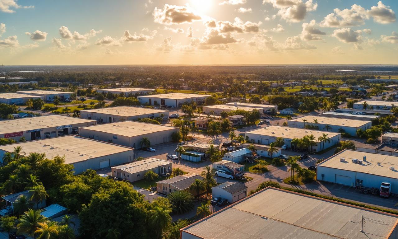 Aerial view of Medley, Florida